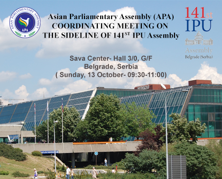 APA COORDINATING MEETING ON THE SIDELINE OF 141ST IPU Assembly